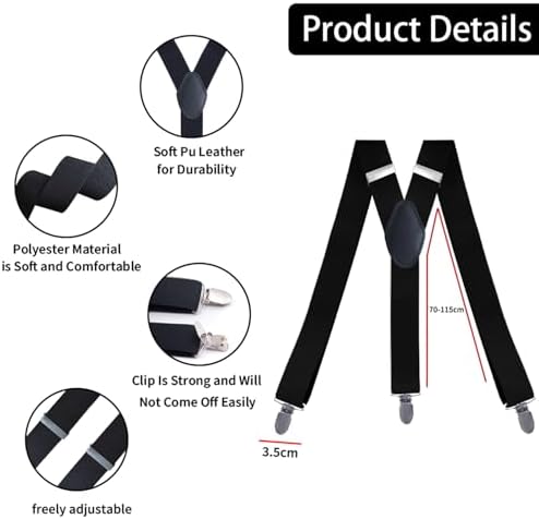 Vue 2 de Bretelles Homme Bretelles Homme