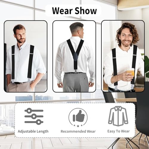 Vue 3 de Bretelles Homme Bretelles Homme