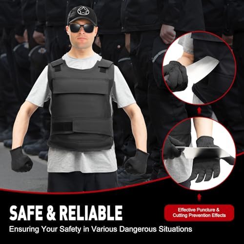 Vue 2 de Romyix Gilet Antipoignard Veste