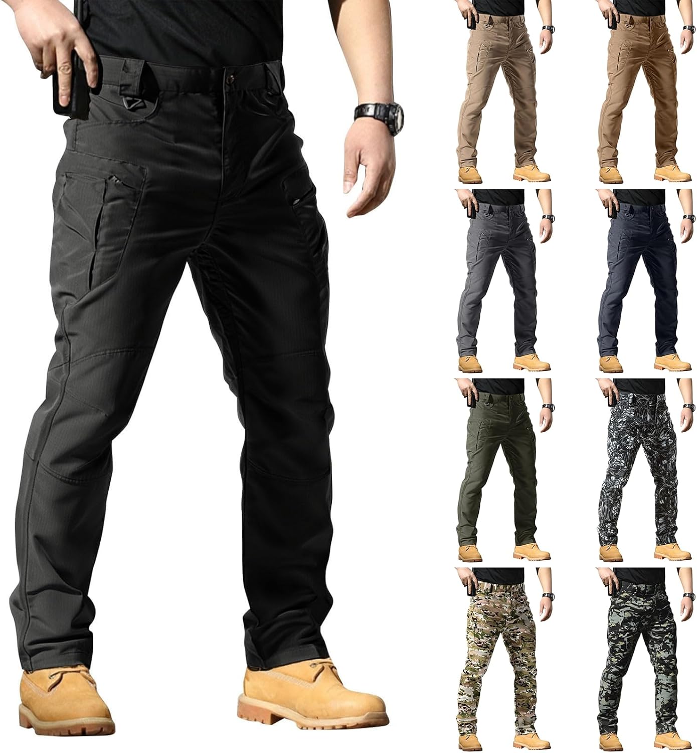 Pantalon Cargo Homme Tactique