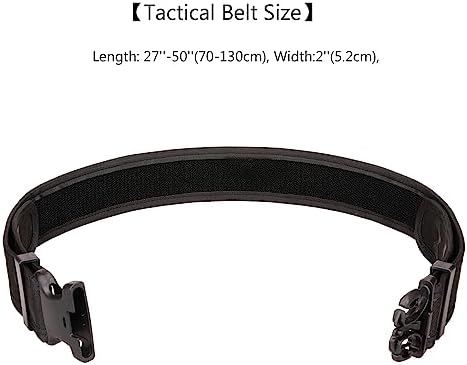 Vue 4 de Ceinture Tactique Hommes Ceinture