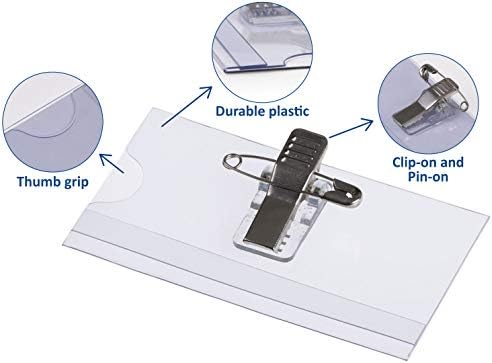Vue 4 de Europel Portebadges Nominatifs Avec