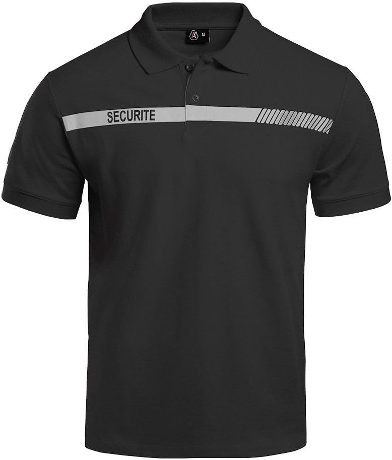 Polo Secuone Securite Noir