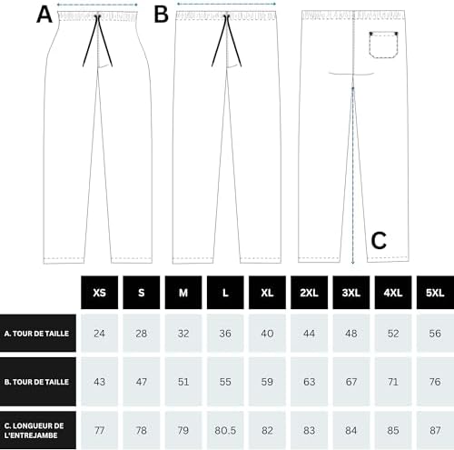 Vue 6 de Carlo Pantalon Cuisine Homme