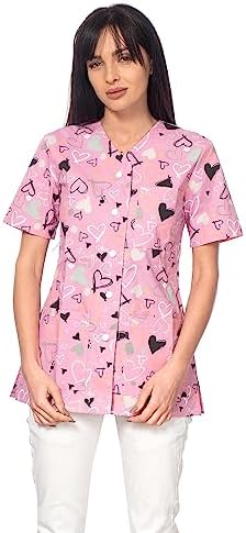 Vue 2 de Carla Blouse Medicale Femme