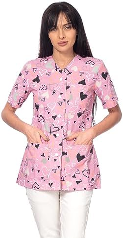 Vue 3 de Carla Blouse Medicale Femme