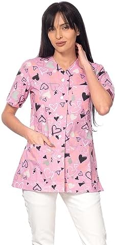 Vue 4 de Carla Blouse Medicale Femme