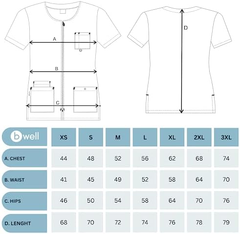 Vue 6 de Stella Blouse Medicale Blouse