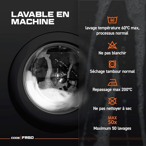 Vue 6 de Portwest Fr Combinaison Reflechissante