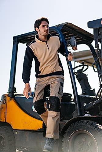 Vue 4 de Pantalon Bicolore Multipoches