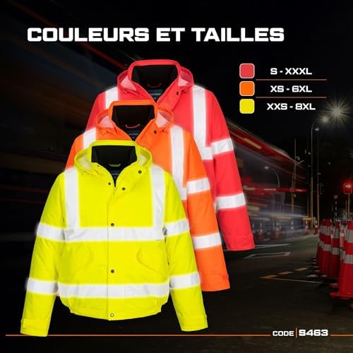 Vue 6 de Portwest Blouson Hivis Couleur