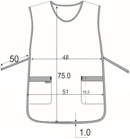Vue 6 de Ampato Blouse De Travail