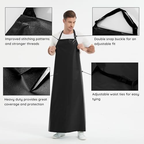 Vue 4 de Tablier En Caoutchouc Epais