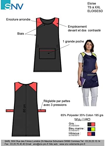 Vue 2 de Snv Tablier Chasuble Menage