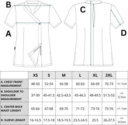 Vue 6 de Marcella Blouse Estheticienne Professionnelle