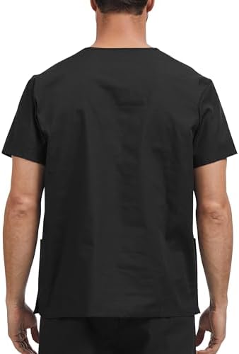 Vue 2 de Blouse Medicale Homme Coton