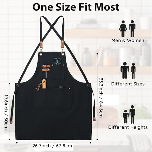 Vue 5 de Tabliers Toile Tabliers De