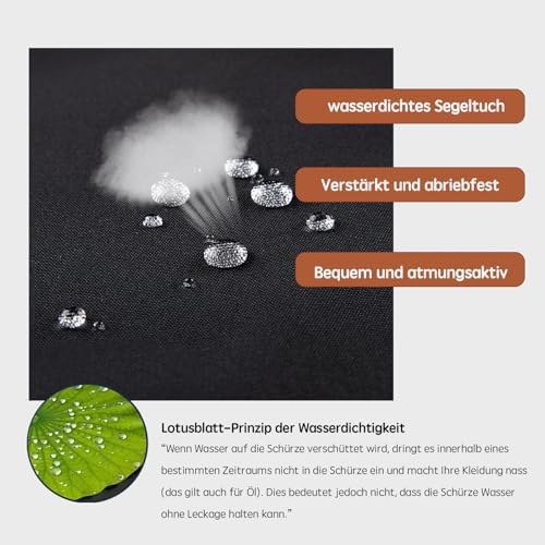 Vue 5 de Vowobest Tablier De Cuisine