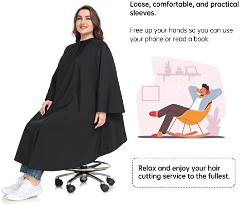 Vue 3 de Cape De Salon Professionnel