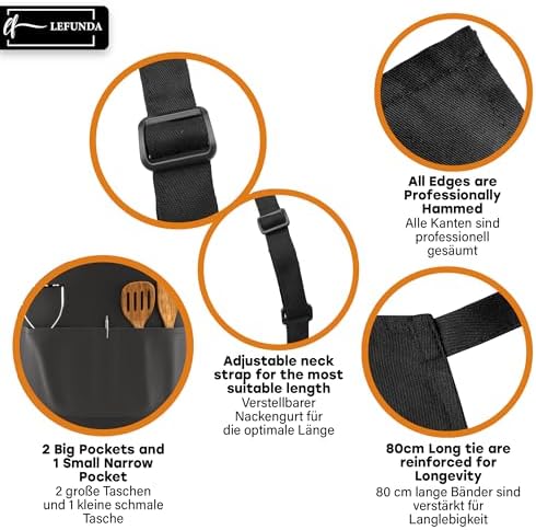 Vue 4 de Lefunda Tablier De Cuisine