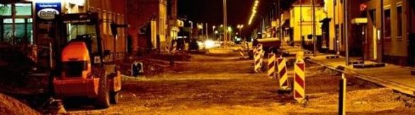 Baustellenüberwachung Baustelle nacht - Baustellenüberwachung