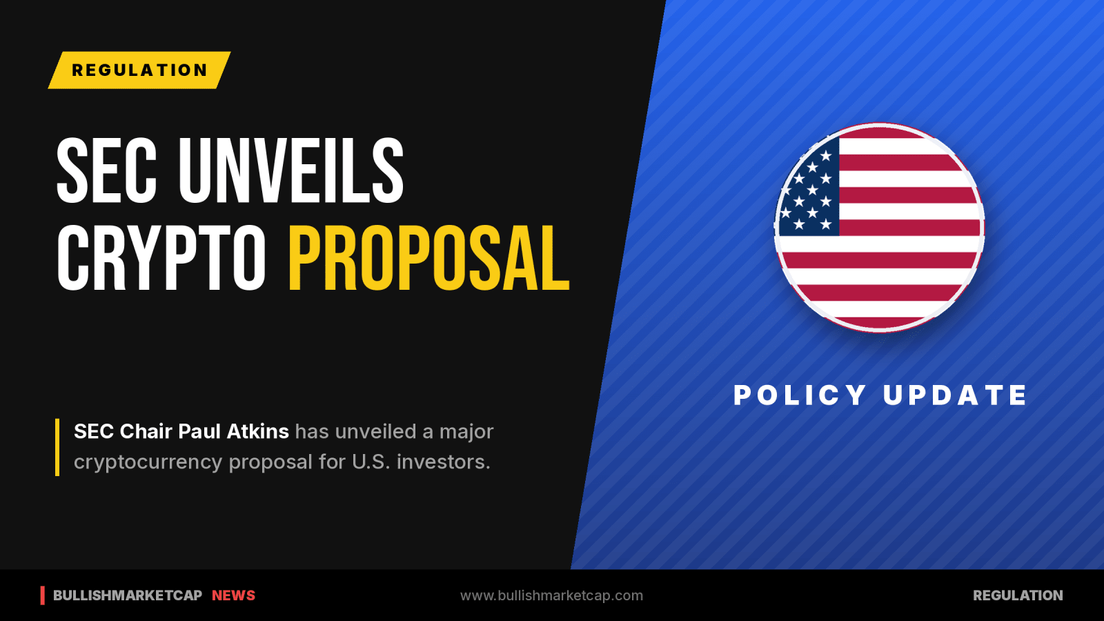SEC Chair Paul Atkins Unveils Major Crypto Proposal for U.S. Investors
