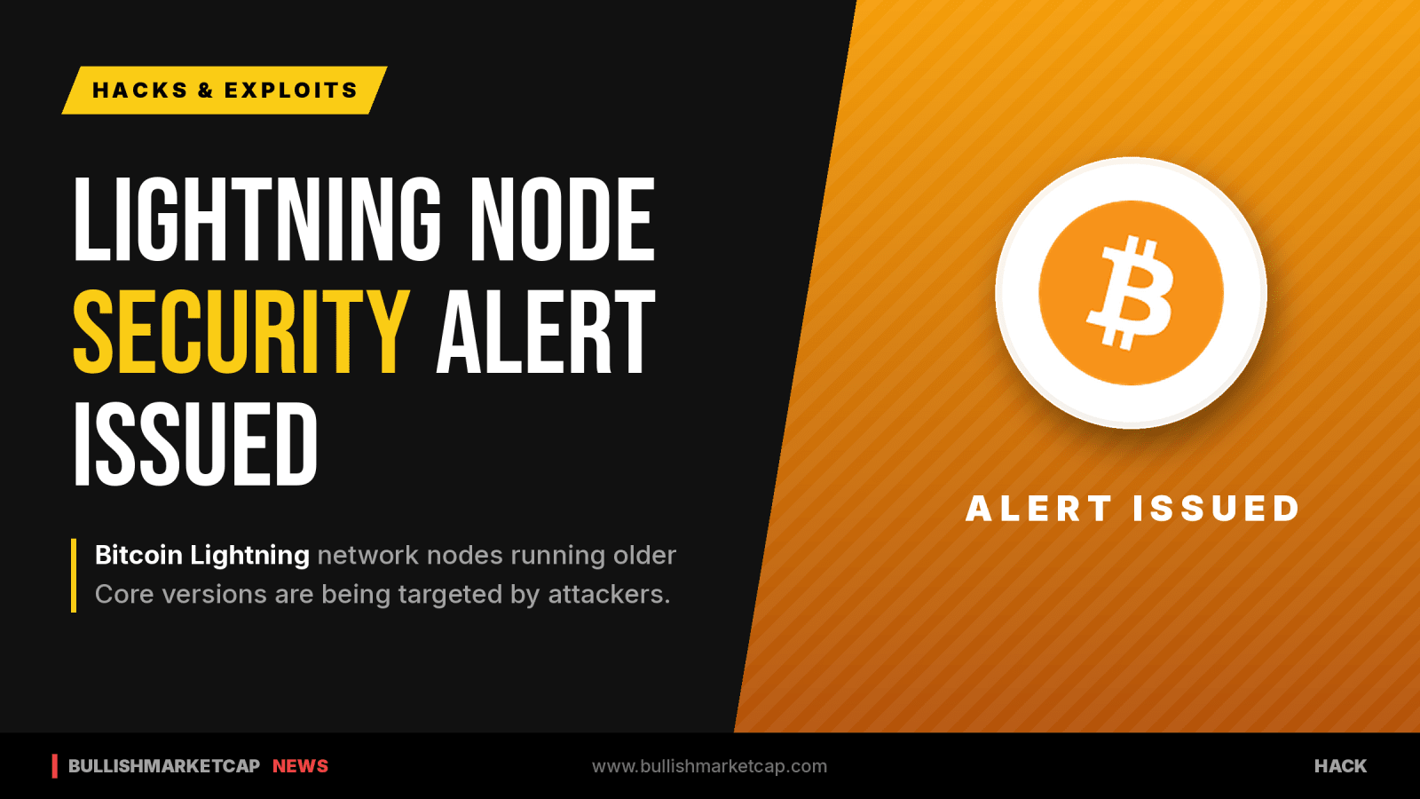 Bitcoin Lightning Security Alert Issued Over Core Lightning Nodes