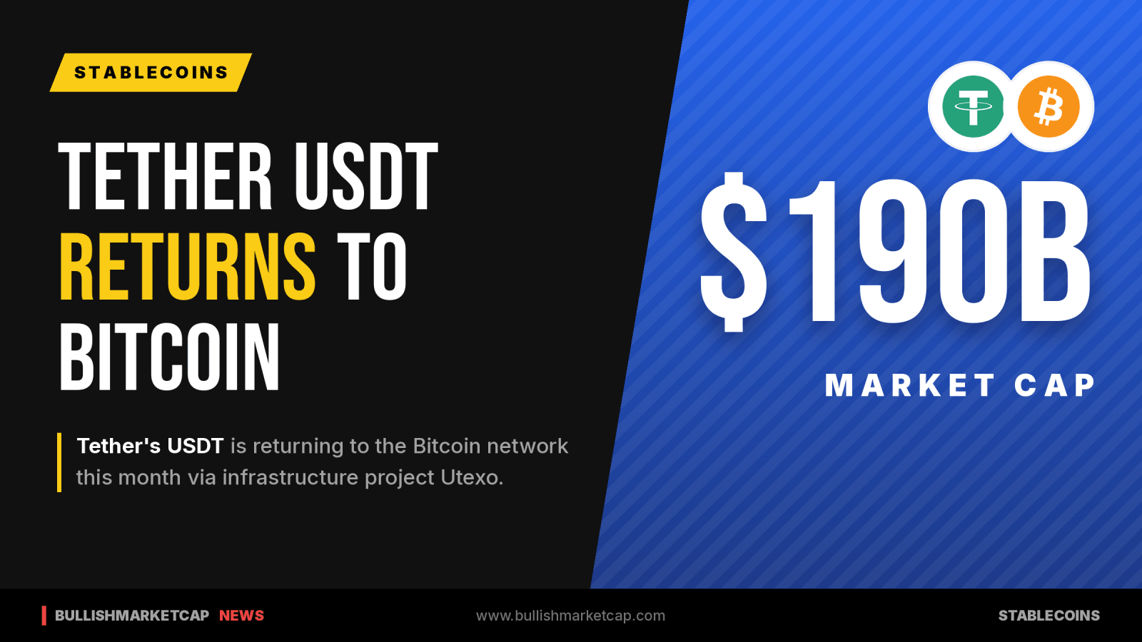 Tether USDT Returns to Bitcoin Network via Utexo Infrastructure