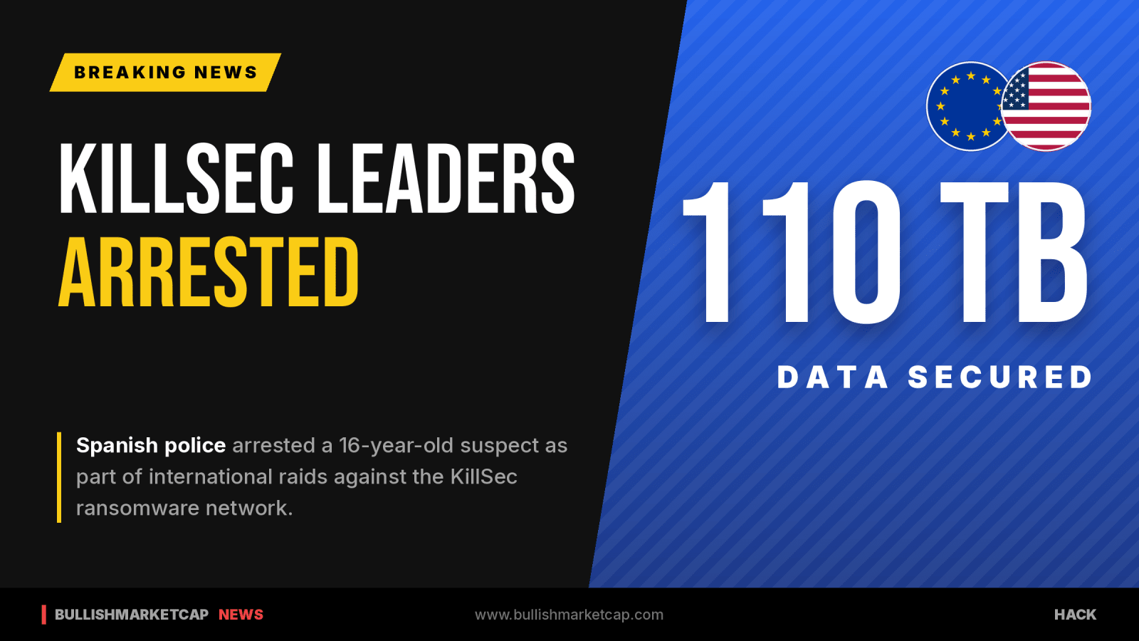 Spanish Police Arrest Teenager Accused of Running KillSec Ransomware Group