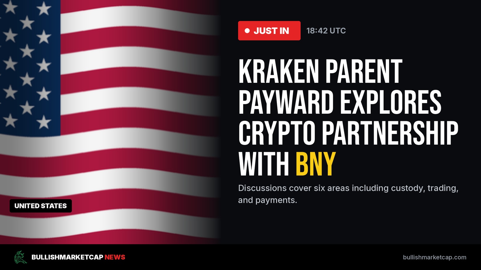 Krakan Parent Payward Explores Partnership With BNY