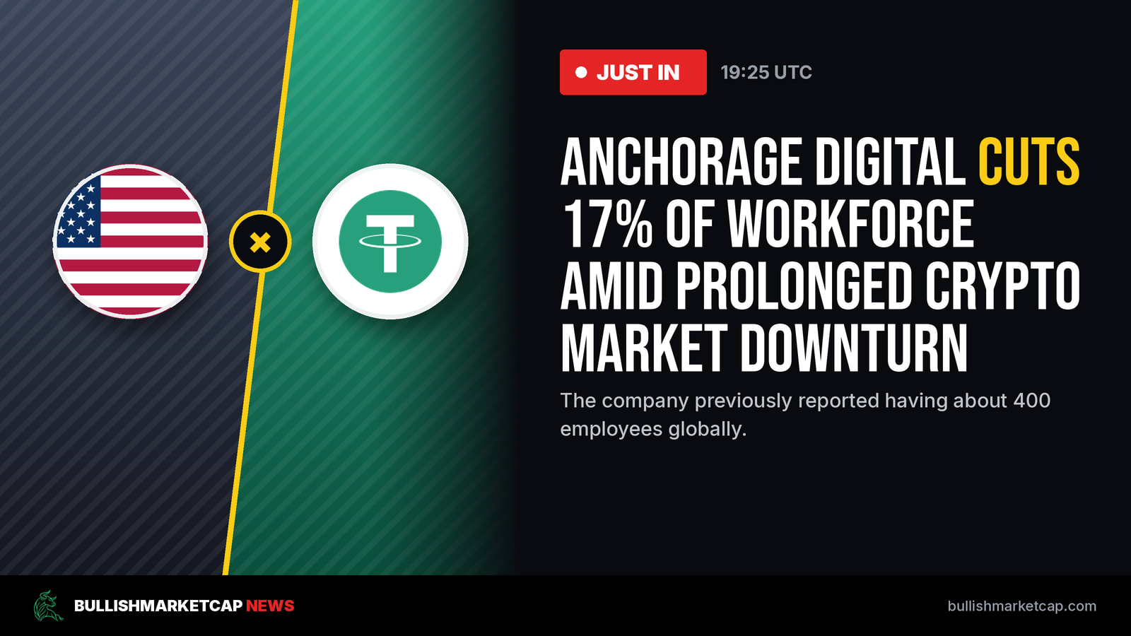 Anchorage Digital Cuts 17% of Workforce Amid Crypto Downturn
