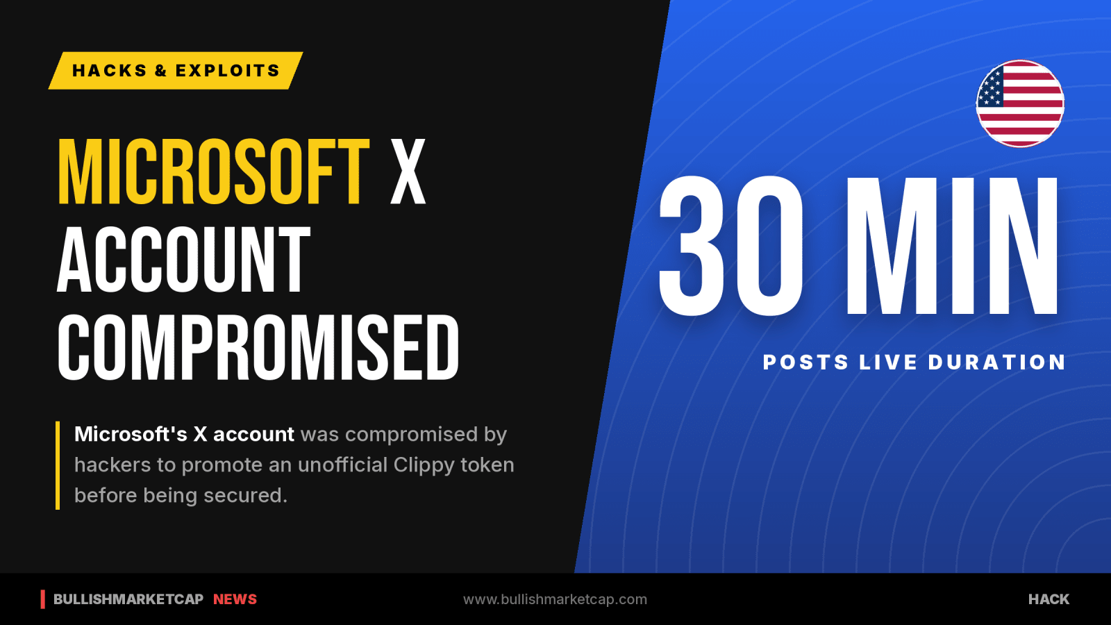 Hackers Hijack Microsoft X Account to Promote Unofficial Clippy Token