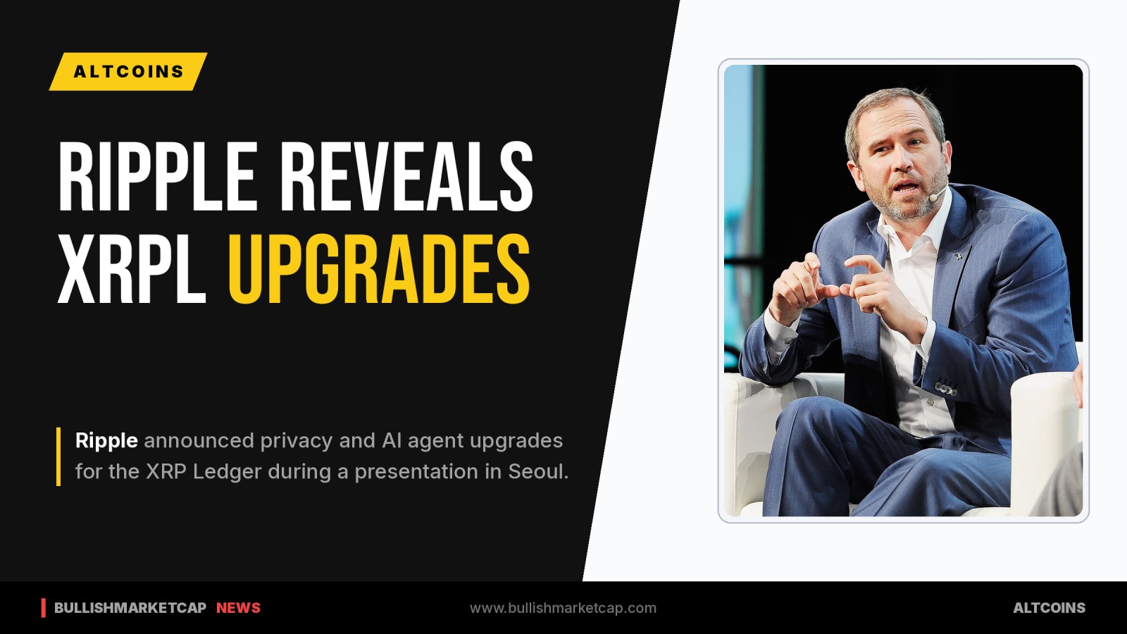 Ripple Reveals Privacy and AI Upgrades for XRPL in Seoul