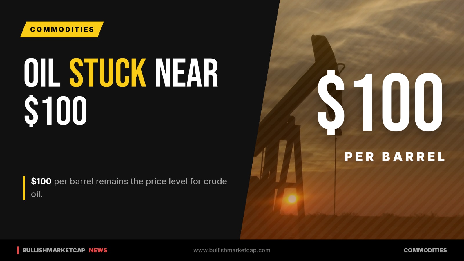 Oil Prices Remain Near $100 a Barrel