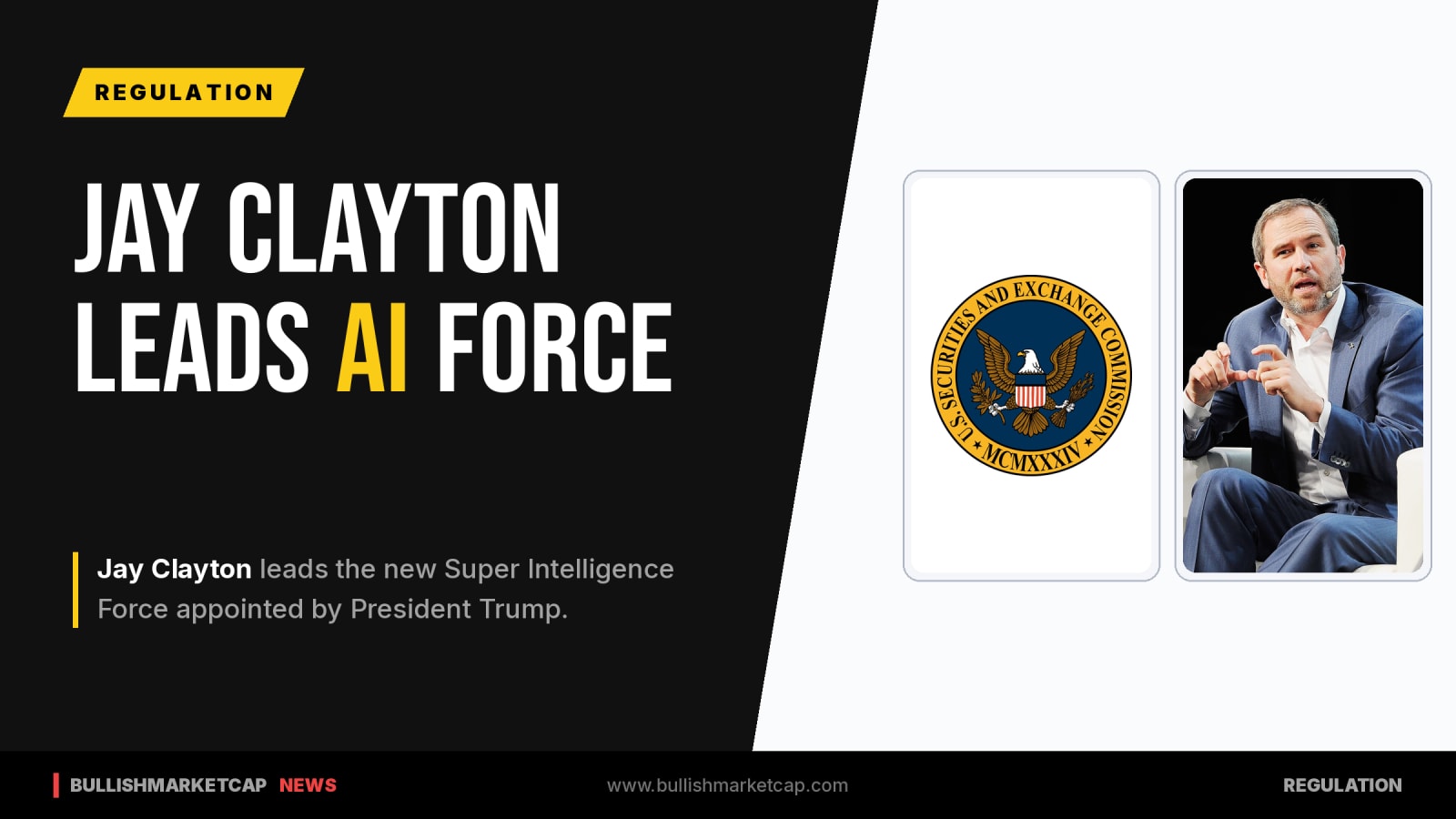 Trump Names Jay Clayton to Lead AI Super Intelligence Force