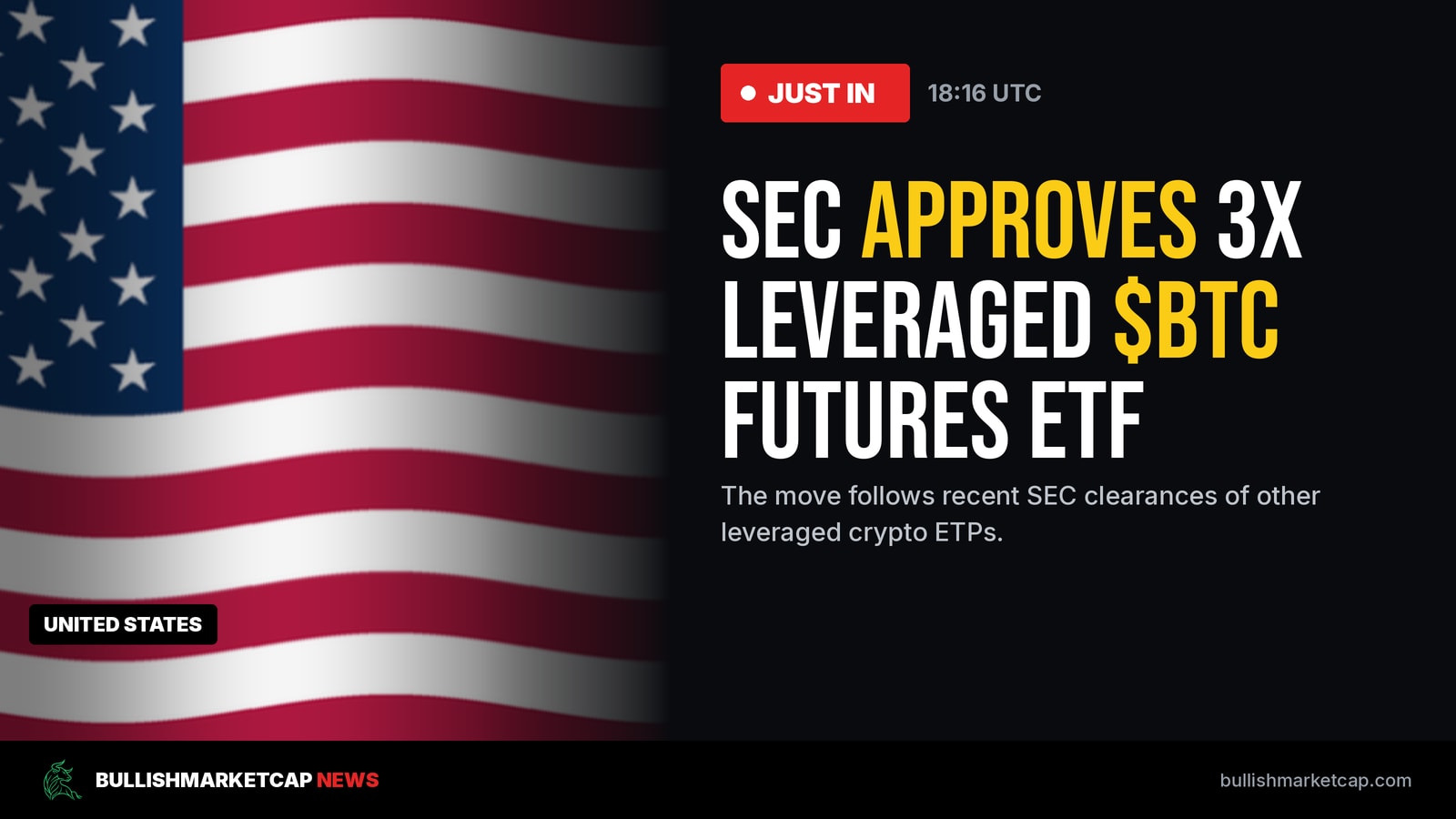SEC Approves 3x Leveraged Bitcoin Futures ETF