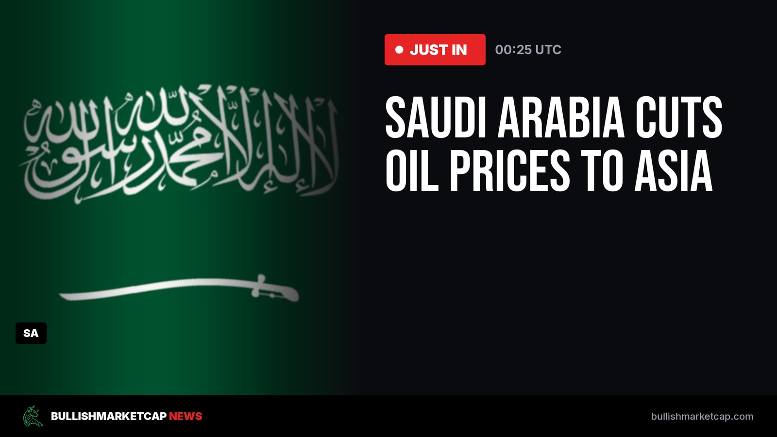 Saudi Arabia Cuts Oil Prices to Asia