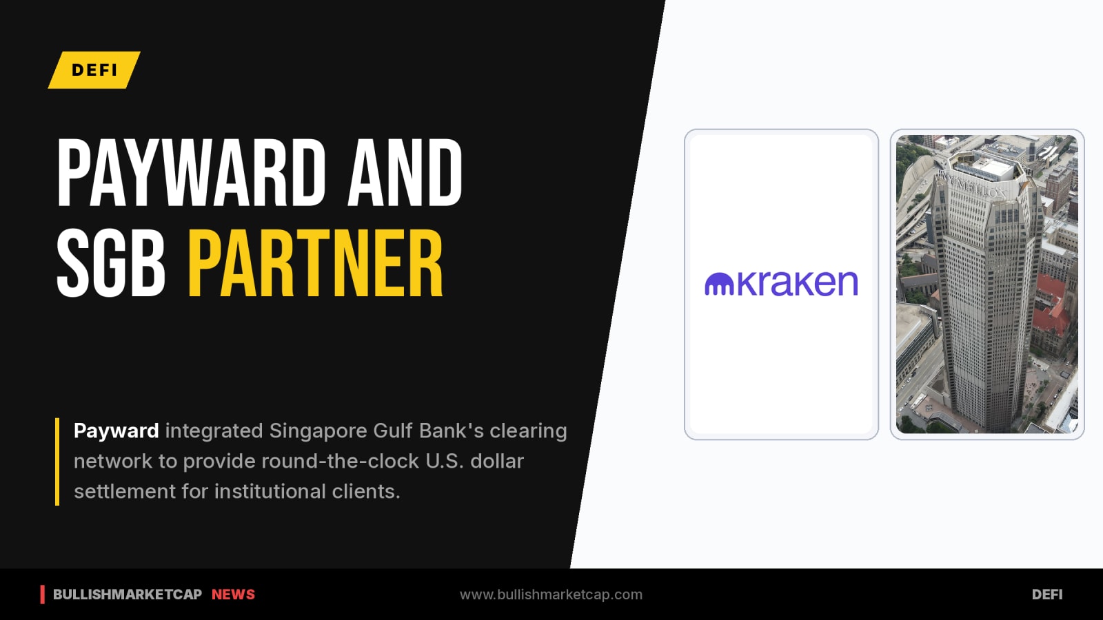 Payward and Singapore Gulf Bank Partner for 24/7 Settlement