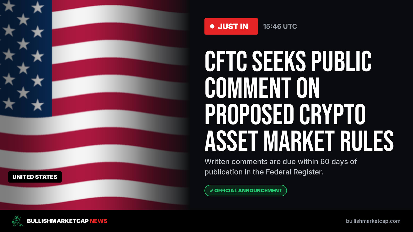 CFTC Seeks Public Comment on Crypto Asset Rules