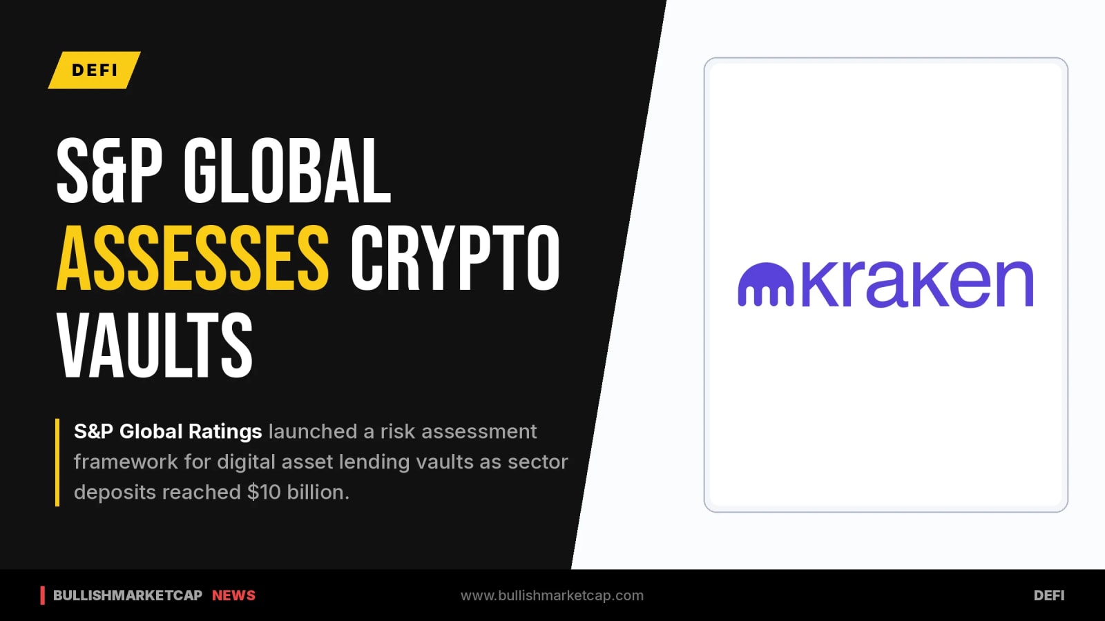 S&P Global Launches Risk Framework For Crypto Vaults