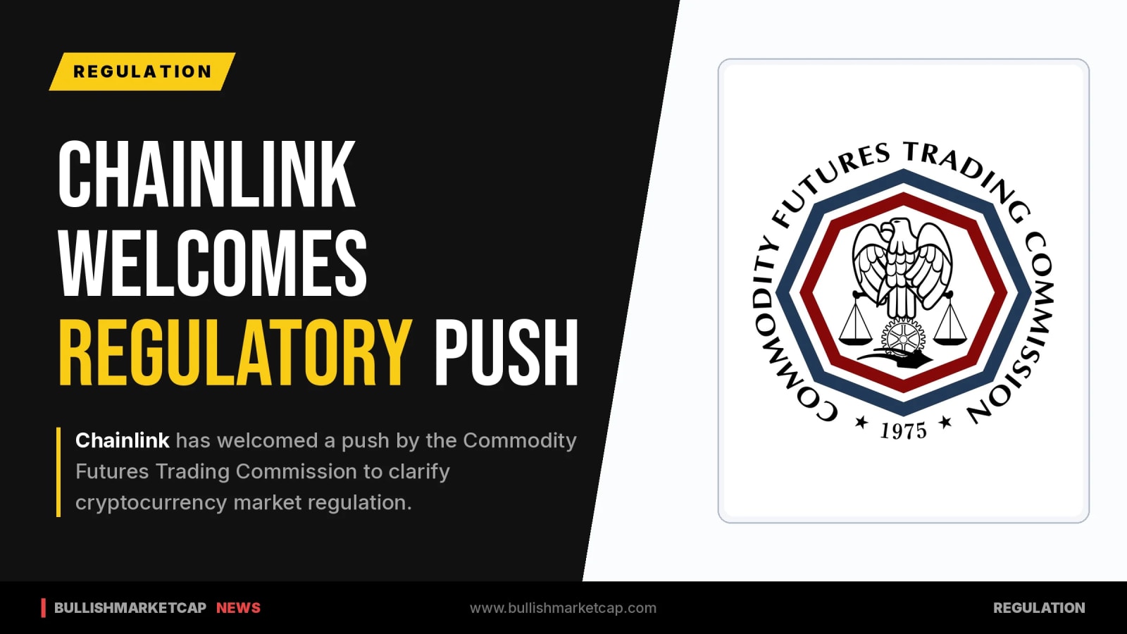 Chainlink Welcomes CFTC Push for Crypto Regulation