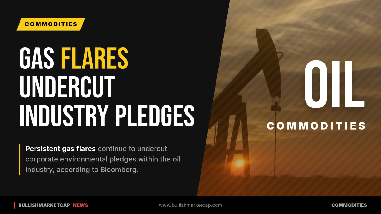 Persistent Gas Flares Undercut Oil Industry Pledges