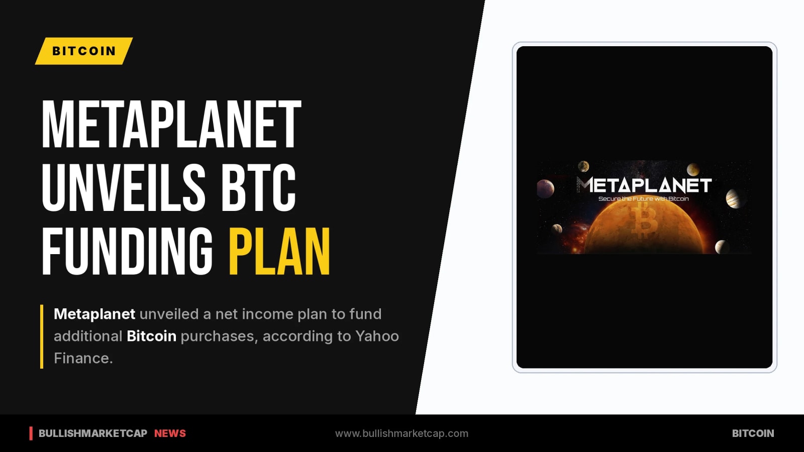 Metaplanet Outlines Net Income Strategy For Bitcoin Purchases