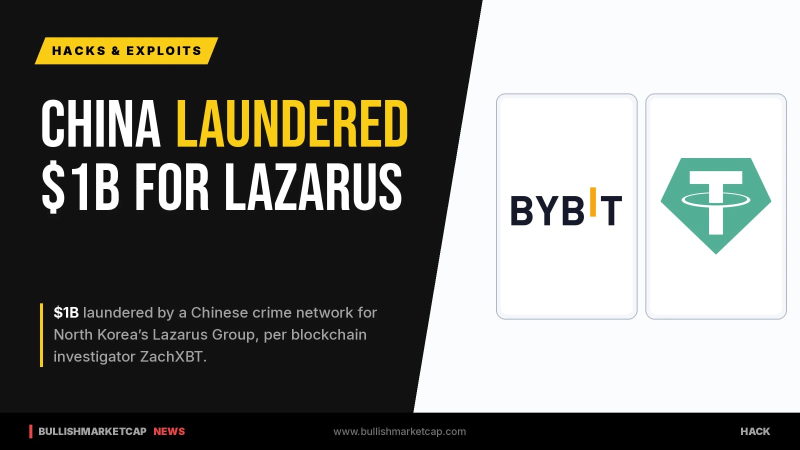 Chinese Crime Network Laundered Over $1B for Lazarus Group