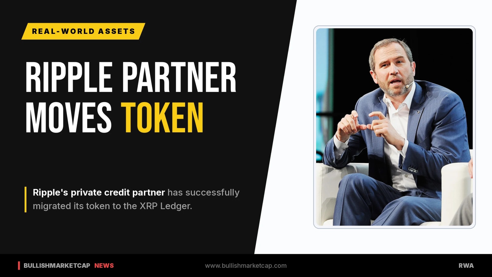 Ripple Private Credit Partner Moves Token to XRP Ledger