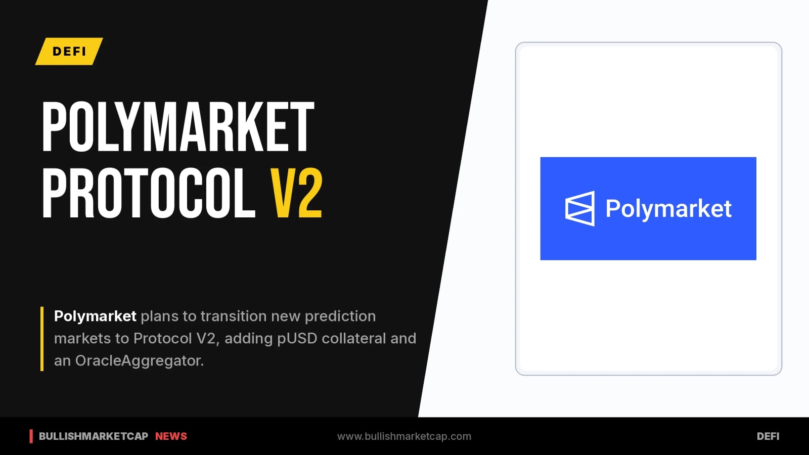 Polymarket Prepares Protocol V2 Switchover for New Markets