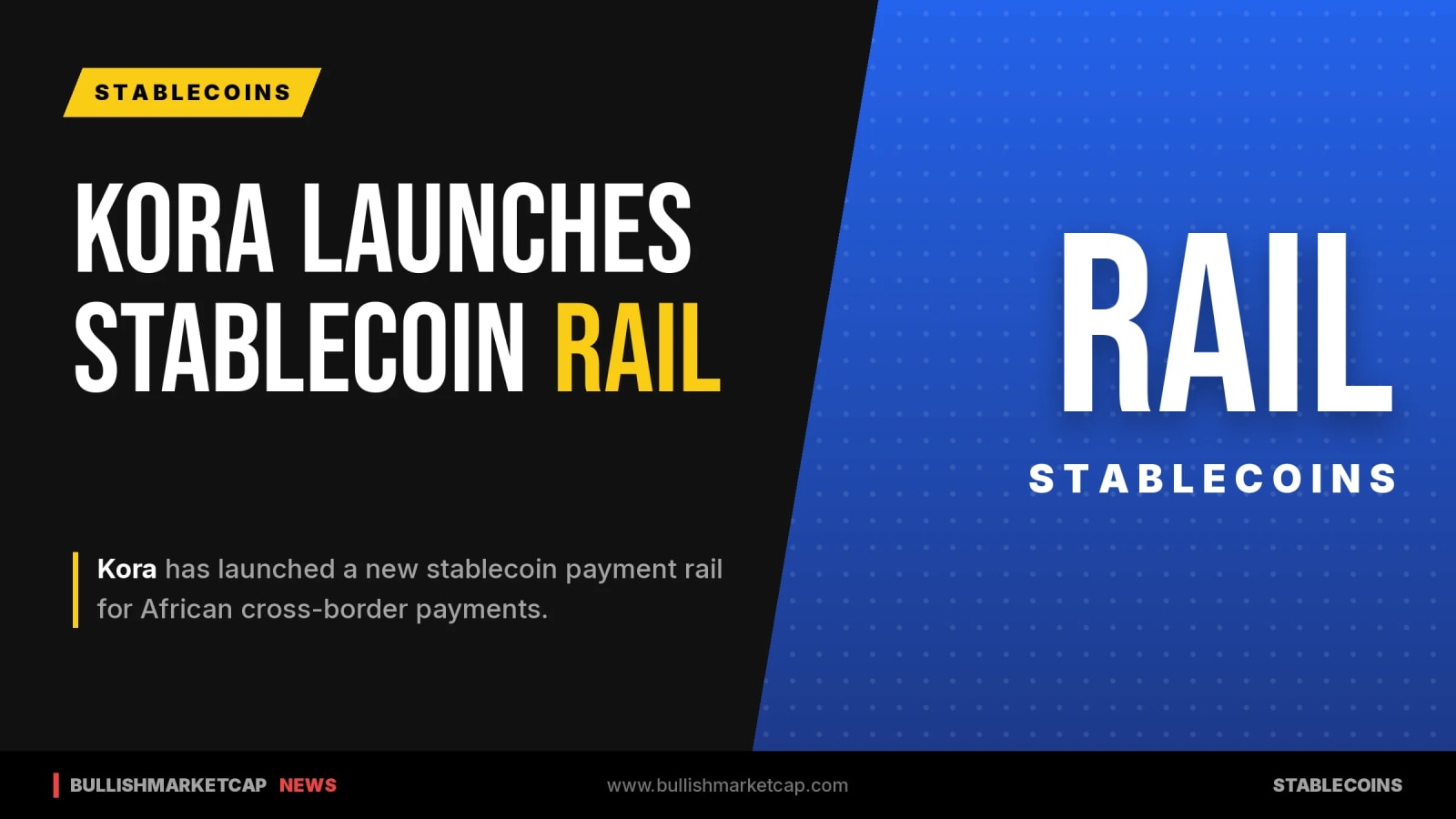 Kora Launches Stablecoin Rail For African Payments
