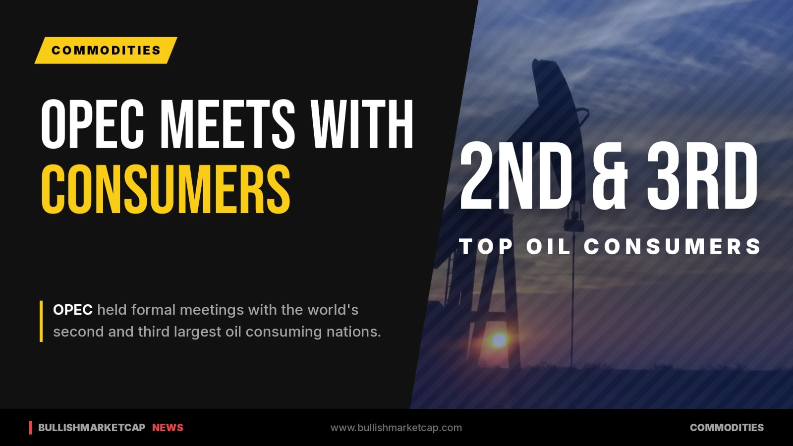 OPEC Holds Meetings With Second And Third Largest Oil Consumers