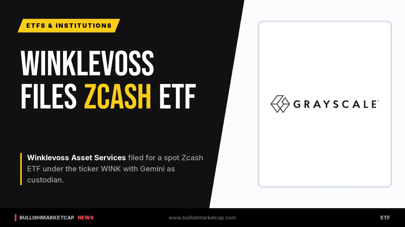 Winklevoss Twins File For Spot ZEC ETF Ticker WINK