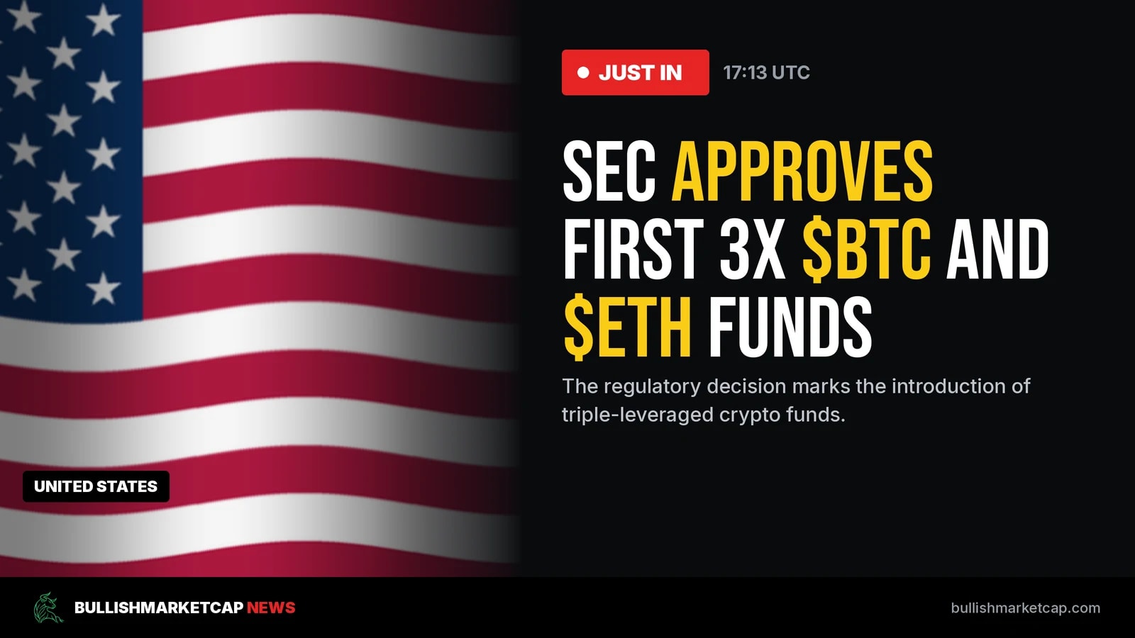 SEC Approves First 3x Bitcoin and Ether Funds